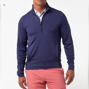 B. Draddy Sport Blair Half Zip  Men’s S Blue